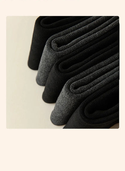 2 Pairs Men Winter Socks Warm Thicken Thermal Snow Boots Solid Color Floor Socks Soft Outdoor Anti-Cold Cashmere Socks.