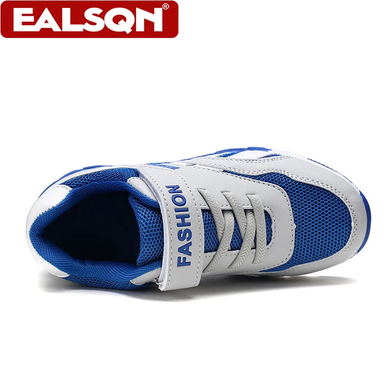 Breathable Summer Kids Sport Shoes 5-16Years Old Boys' Non-Slip Running Sneaker for Children Comfortable School Walking Footwear.
