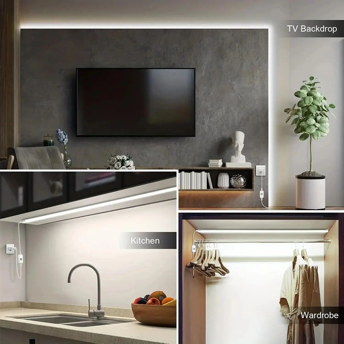 5V COB Strip USB LED Neon Light Dimmable Silicone Tube Neon Tape Waterproof Ribbon For Outdoor Bathroom Cabinet TV Room Decor.