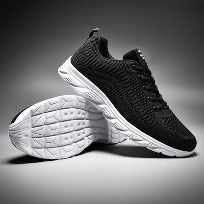 YRZL Running Shoes Men Sneakers Fashion Lightweight Trainers Breathable Walking Shoes Comfortable Athletic Sport Shoes for Men.