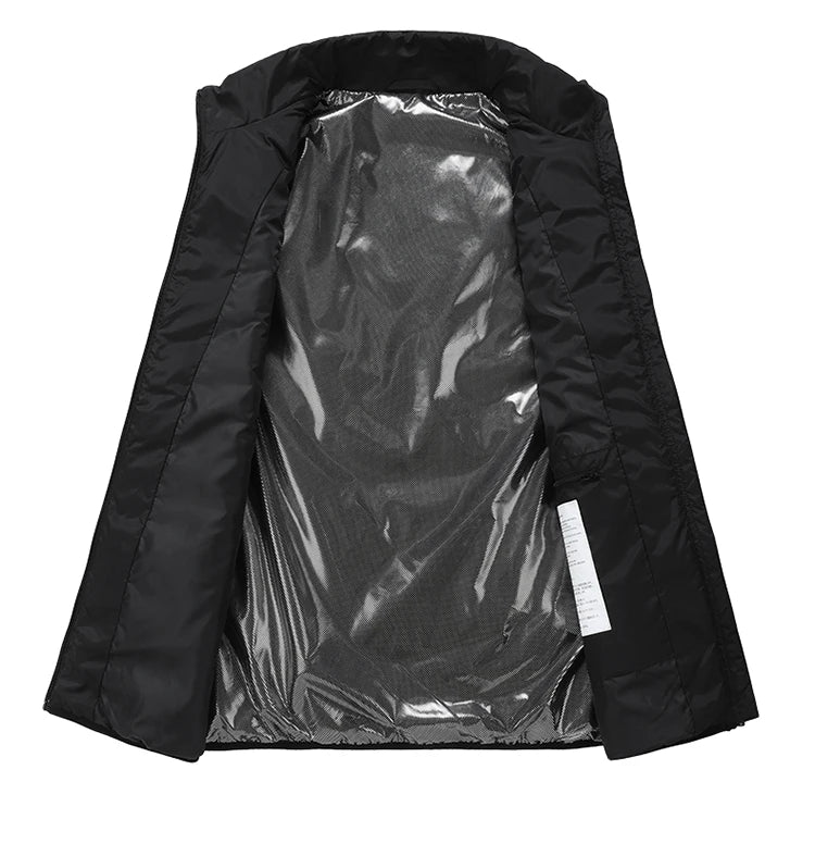 21 Zone Heating Vest Mens USB Infrared Thermal Jacket Smart Heated Clothes New Winter Cold-proof Thick Sleeveless Coat Hiking