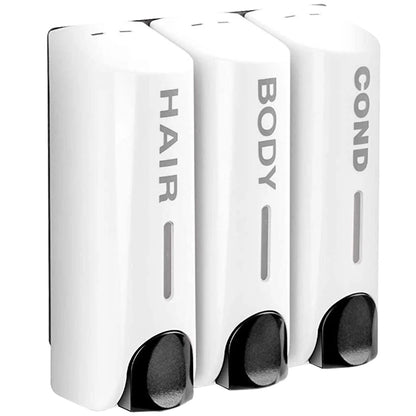 Dreifacher 350ml Duschbad-Shampoo-Spender Mehrzweck-Wand wasch spender mit großer Kapazität für Bad zubehör