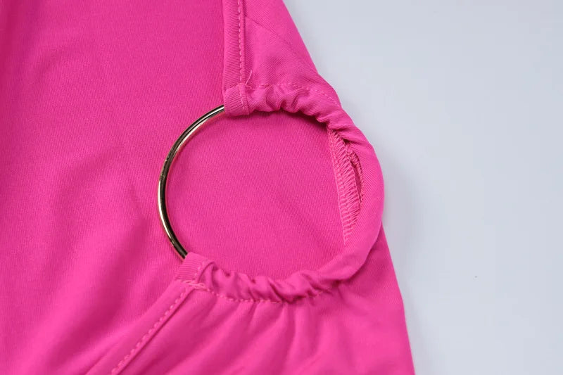 Neon Y2K Kleidung eine Schulter ärmellose rücken freie geraffte figur betonte Maxi kleider für Frauen Club Geburtstags feier Abend Abschluss ball