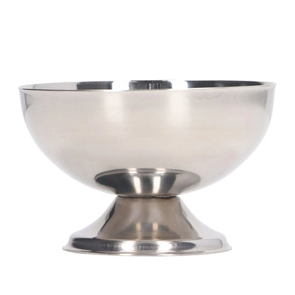 Ice Cream Bowl Stainless Steel Dessert Pudding Bowls Sundae Salad Serving Dip Bowl Trifle Tasting Bowls with Fork for Home Hotel.