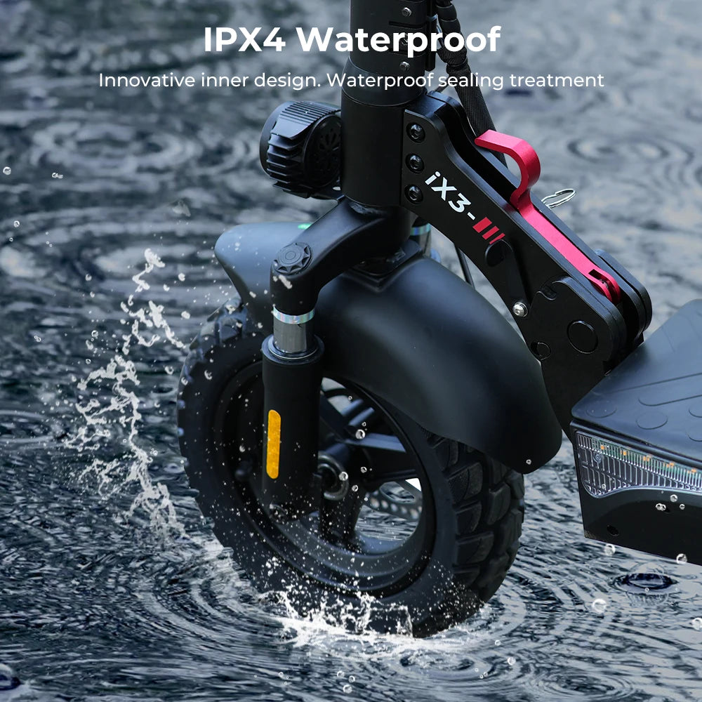 iScooter ix3 Foldable Adult Electric Scooter E-Scooter 40 KM/H Electric Kick Scooter 800W Skateboards 48V 10Ah Kickboard.