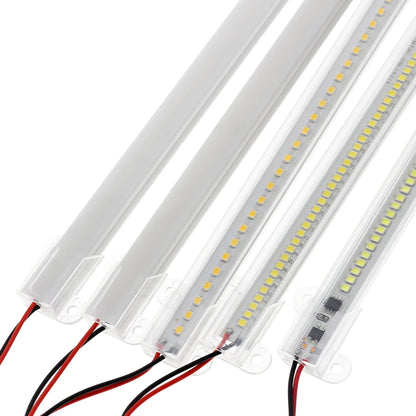 30cm/50cm/60cm LED Rigid Light Strip High Brightness LED Fluorescent Floodlight Tube Bar Industries Showcase Display Lamp 220V.