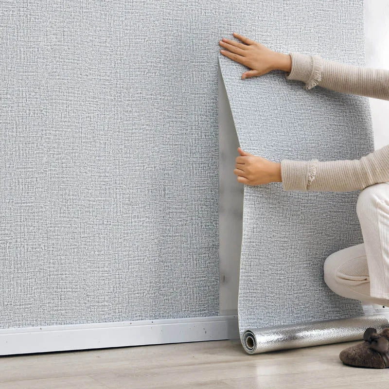 Self-adhesive Waterproof And Moisture-proof 3D Wall Stickers Cement Gray Wall Special Wallpaper Bedroom Renovation Sticker