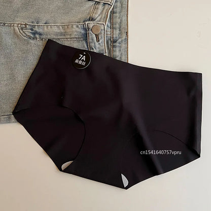 Seamless Soft Underpants Lingerie Underwear Ultral Thin Women's Panties Sexy High Elastic Invisible Briefs.