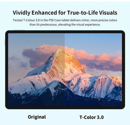 【New】Android 14 Teclast P50 Case Tablet 11" 90Hz Screen Unisoc T606 Octa-Core 4GB 128GB LPDDR4X Wifi BT5.0 7000mAh Battery.
