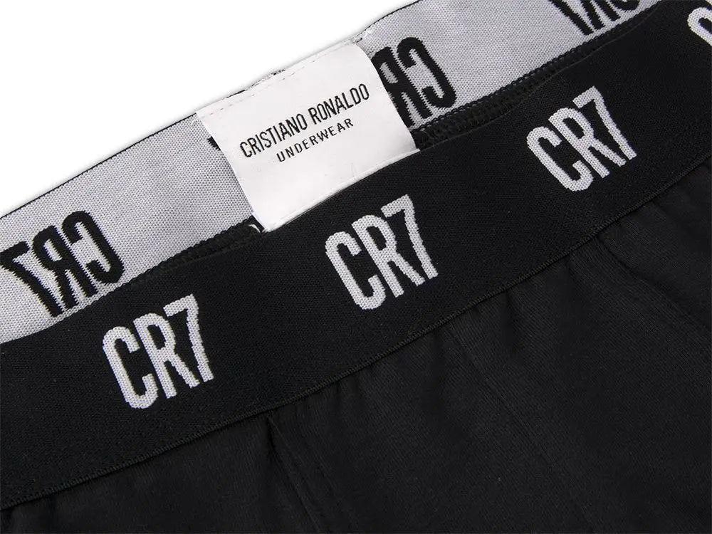 CRIIS SEVEN 7 Boxershorts für Herren, Cristiano Ronaldo, Basic-Unterwäsche aus Baumwolle, Herren-Badehose, Turnhose, bequeme Unterhose