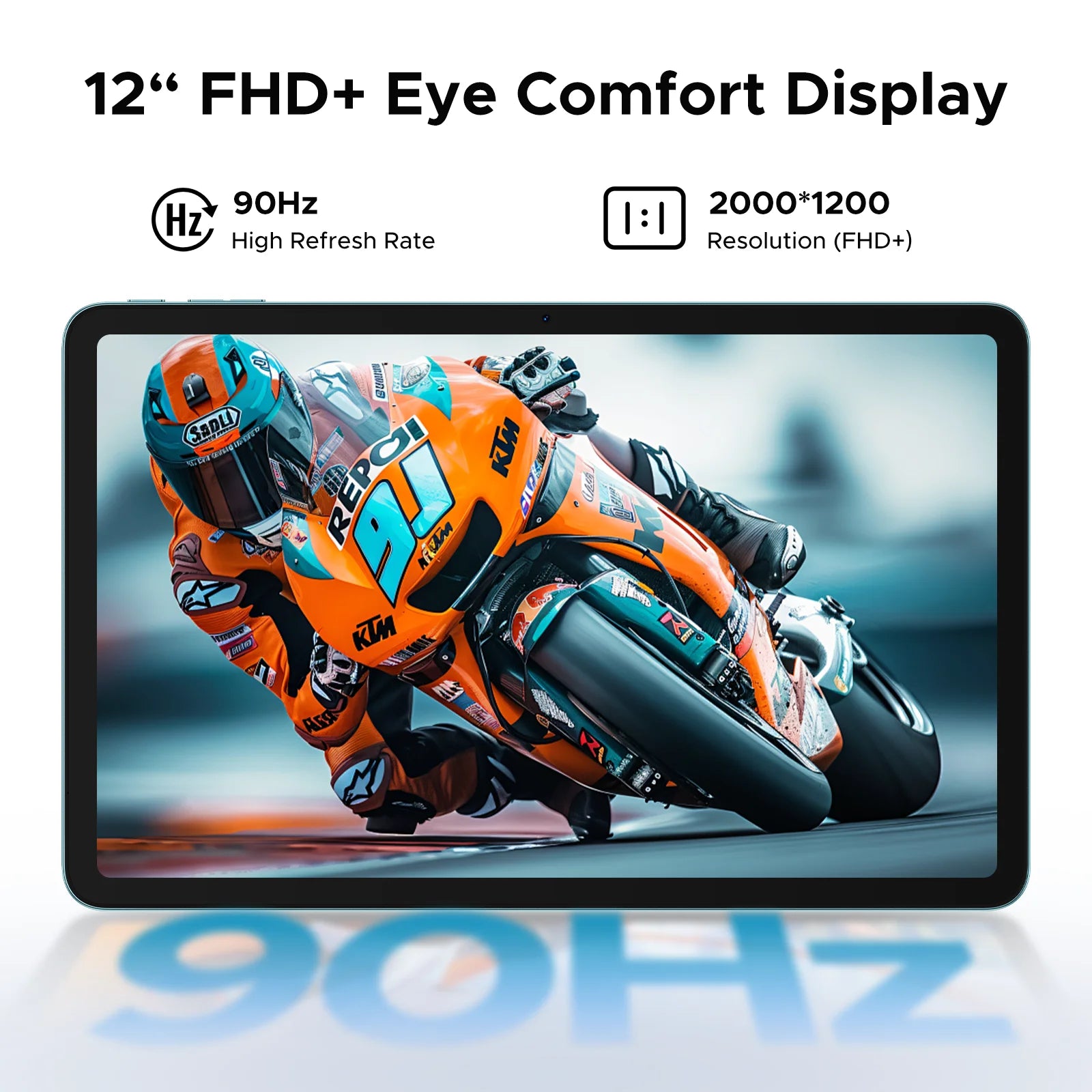 Global Version DOOGEE T36 Android Tablet 15 8 + 256GB 12 ''FHD + 90Hz IPS Display Unisoc T620 Octa Core 8800mAh Battery Widevine L1.