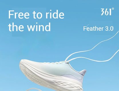 361 Degrees AirFeather 3.0 Women Running Shoes Lightweight Soft Trendy Casual Durable Versatile Stable Female Sneakers 682512219.