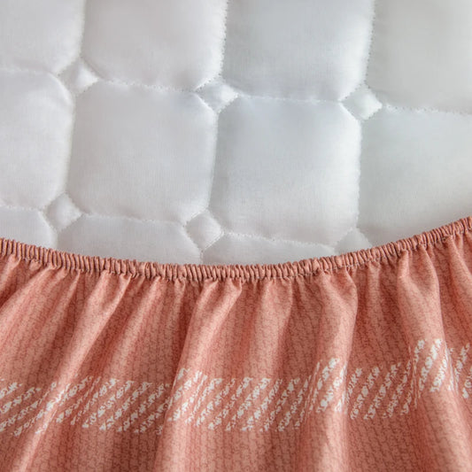 WOSTAR Thicken quilted mattress protector cover couple luxury double bed elastic fitted sheet style king size protection pad 180.