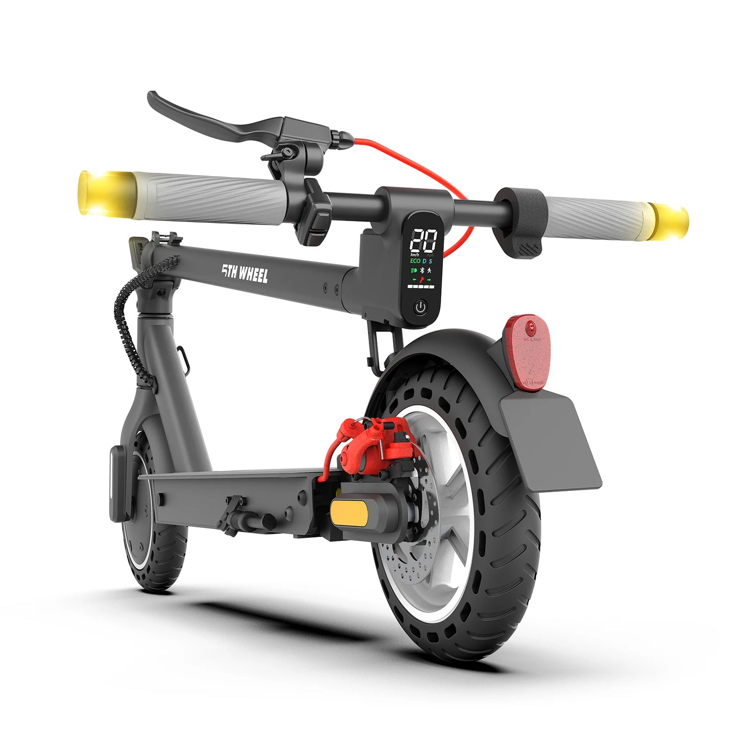 5TH WHEEL E30(ABE) Adult Electric Scooter 350W Motor 36V 7.5AH Battery City Electric Scooter 8.5" Solid Tires Foldable E-Scooter.