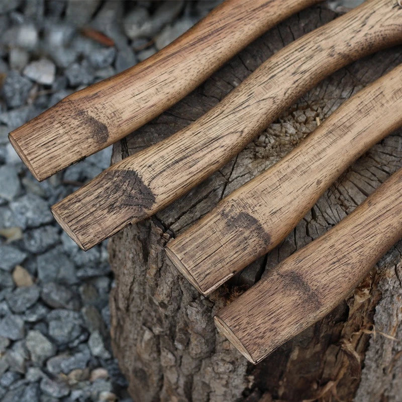 28 cm/33 cm Axtgriff aus Walnussholz, bequemer Griff, tragbarer Axtgriff mit Keil, professionelles Handwerkzeug, Axtzubehör