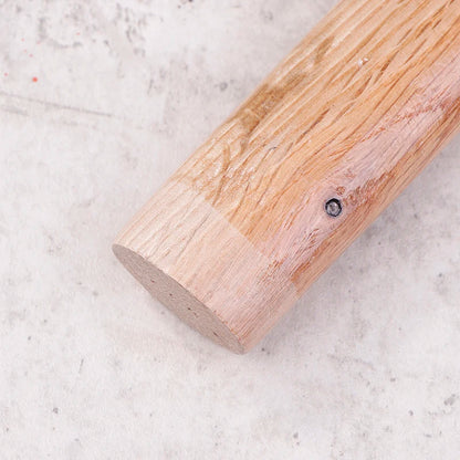 Eisen Quadratischer Hammer Holzgriff Hickory Beil Griff Gebogene Achsen Ersatzhammer Holz für Stahlnagel Klaue