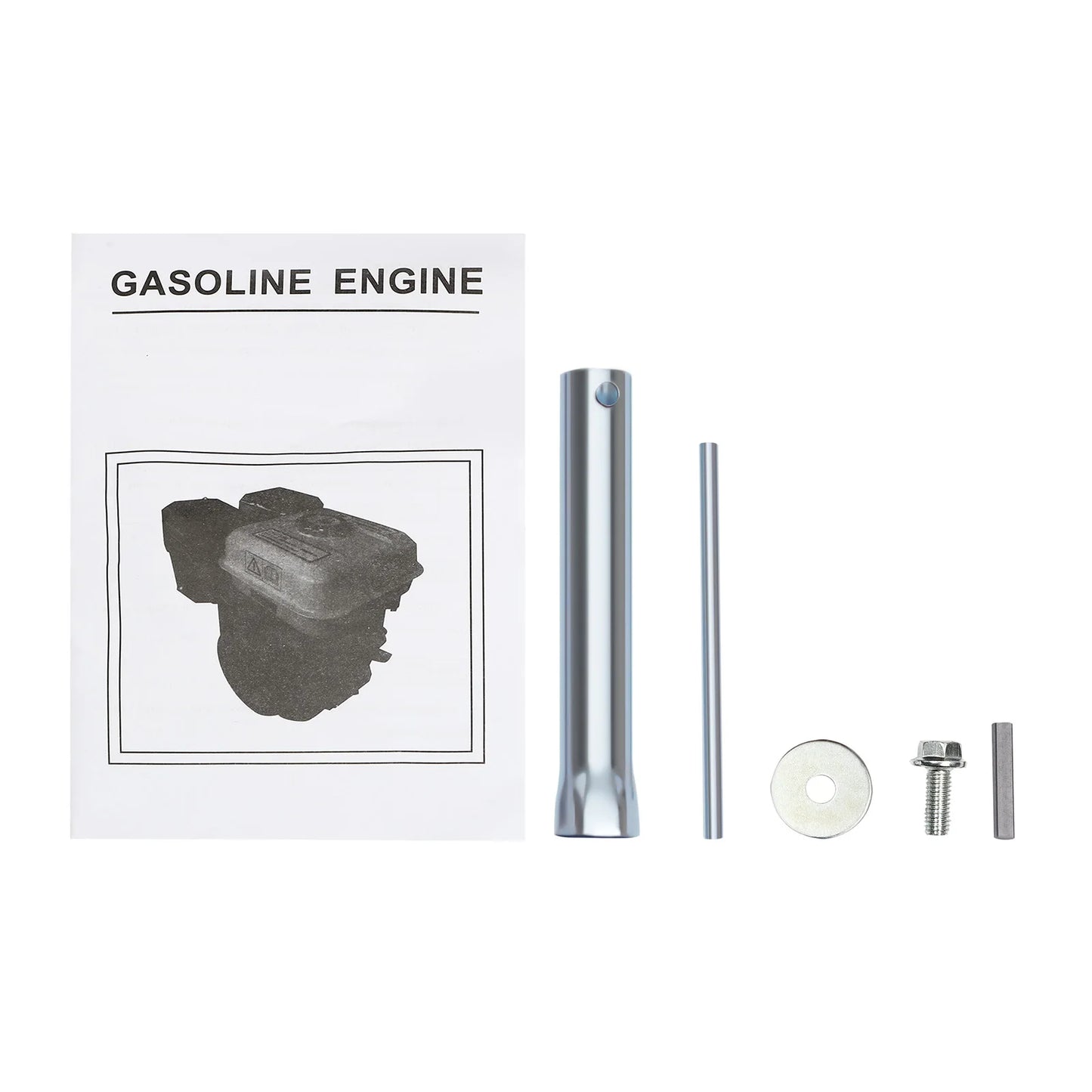 4-Takt-Benzinmotor 212 cc, 7,5 PS, 4000 W, 3600 U/min, Einzylinder-Handgezogener Benzinmotor, Durchmesser der Kurbelwelle ist 20 mm