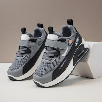 Autumn Girls Sneakers Mesh Fashion Soft Sole Outdoor Non-slip Children Casual Shoes Running Basketball Boy Sport Shoe Size 26-37.