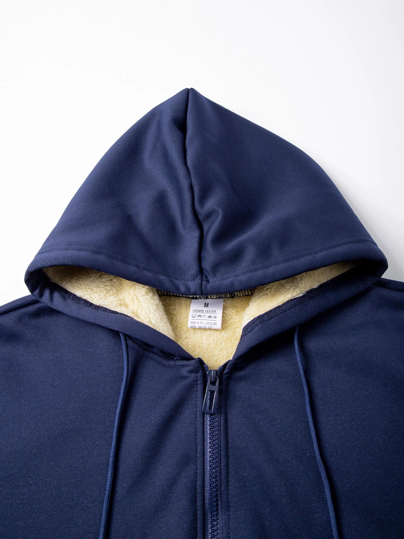 Men's Suit Two-Piece Tracksuit Plush Thickened Warm Sports Jacket+Trousers Sports Suit Winter Outdoor Casual Hoodie Sportswear.