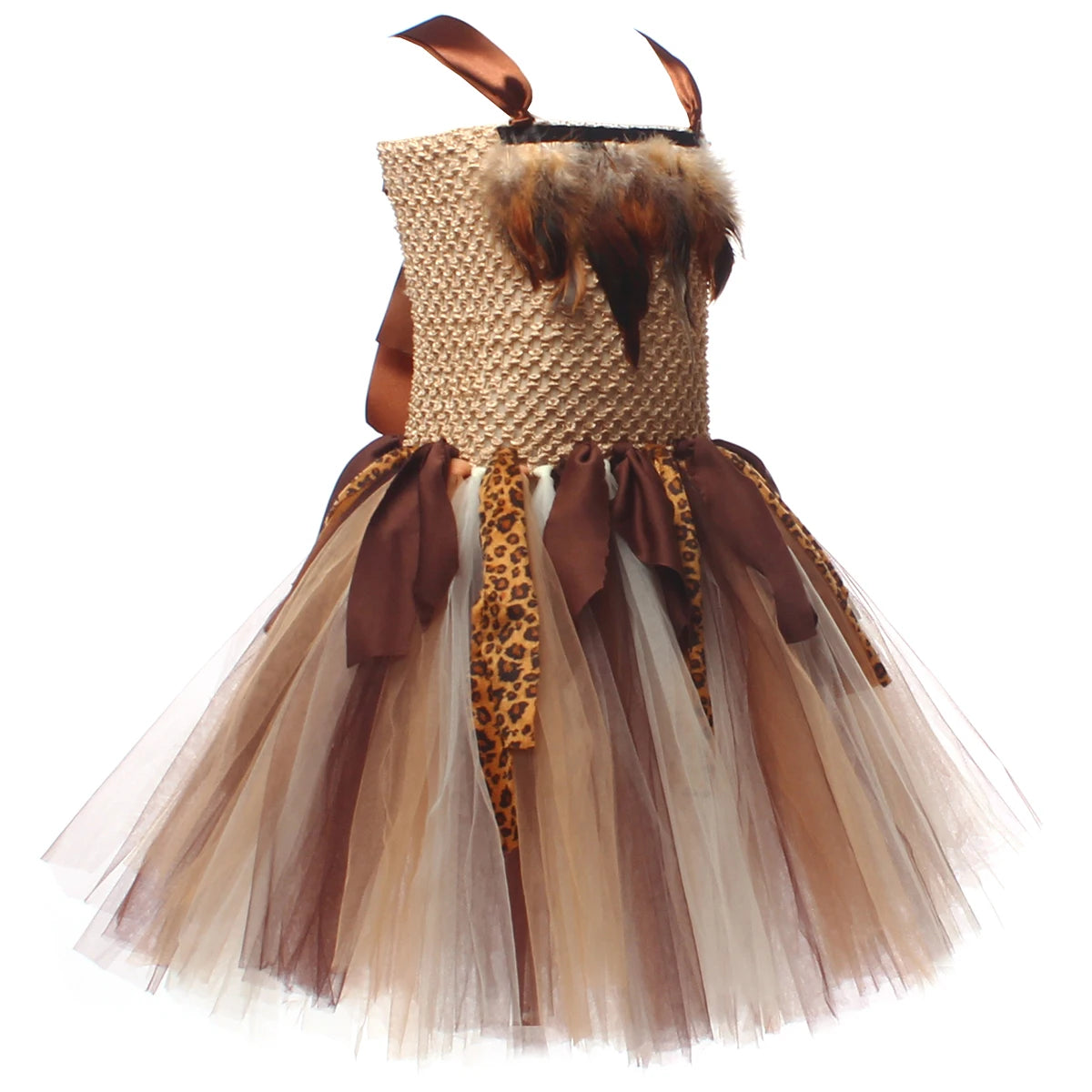 Höhlenmädchen-Kostüm für Kinder, Halloween-Tutu-Kleid, wilder Mann, Baby, Cosplay, Geburtstag, Dschungel, Karneval, Party, Kleider, ausgefallenes Tutus-Outfit.