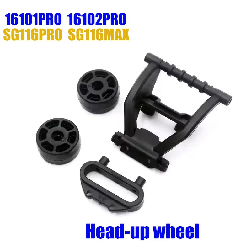 SCY 16101PRO 16102PRO SG116MAX RC Automotive Parts Turning Shaft Gear Bearing Pull Rod Steering Cup Swing Arm Motor Tire Screws