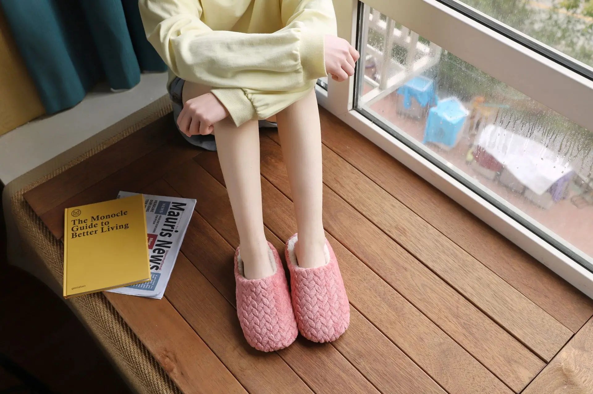 Unisex flauschige Hausschuhe weiche leichte rutsch feste bequeme Innen rutschen für den Herbst Winter.