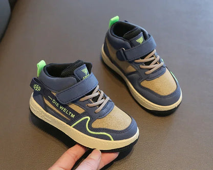 Size 21-32 Children Casual Breathable Running Sneakers Girls Boys Kids Wear-resistant Light Shoes Baby Non-slip Toddler Shoes.