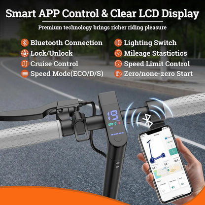 2025 New JUICEASE TX01XB Electric Scooter with Seat 350W 36V 25KM Long Range 31KM/H Smart App with Storage Compartment EScooter.