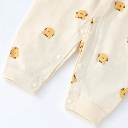 Baby Herbst Kleidung Cartoon Bär Gedruckt Strampler für Jungen Mädchen Neugeborenen Einteiliges Kleidung Baumwolle Kleinkind Body Infant Kostüm.