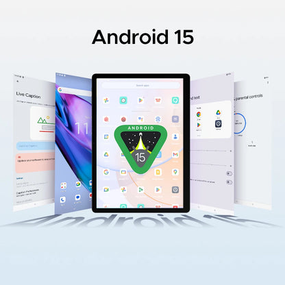 DOOGEE Tab E3 Max Tablet PC Android 15 Gemini AI Quad Speakers 14'' 2.1K Display 32GB(8+24) RAM 256GB ROM 13500mAh Battery Pad.