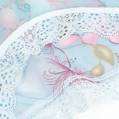 Briefs Underwear Lace M-3XL Nylon Panties Pink Purple Red Rose Red Transparent Underwear Black White New Stylish.