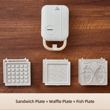 Electric Sandwich Maker Multifunctional Waffle Machine Toaster Baker Breakfast Machine Takoyaki Pancake Donuts Sandwichera 220V