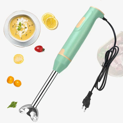 Electric Handheld Food Mixer, Multifunction Egg Beater & Veggie Blender/Chopper with Stainless Steel Whisk for Kitchen Tools.