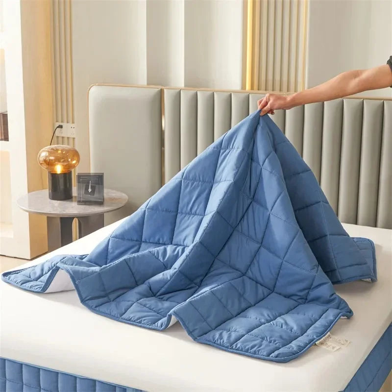 Breathable Quilted Mattress Protector with Soybean Fiber Padding Hypoallergenic Skin-Friendly Cover Machine Washable 720° Cover