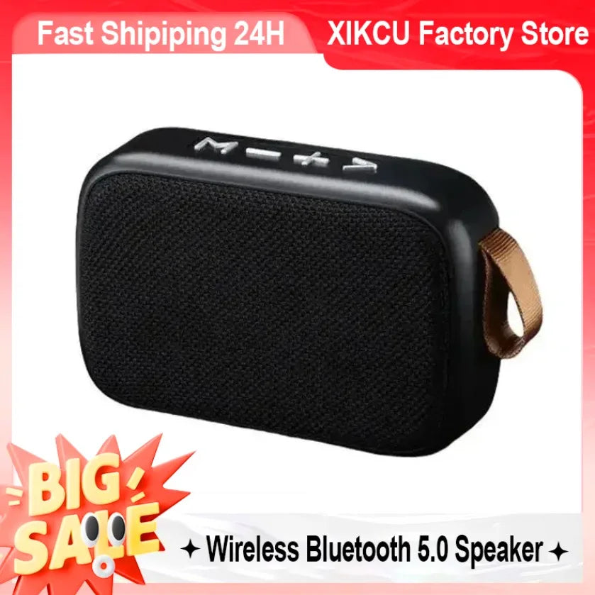 XIKCU TWS Bluetooth Speakers Portable Outdoor Oxford Loudspeaker Wireless Column 3D Stereo Music Player Surround Hifi sound Box.