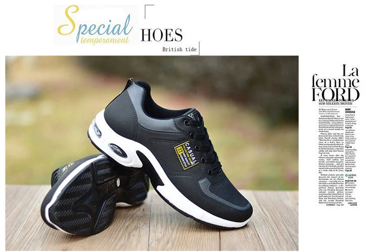 Neue Männer Laufschuhe Atmungsaktive Air Kissen Turnschuhe Männer Outdoor Lace Up Wanderschuhe Non-slip Männer Sport Schuhe Tenis masculino.