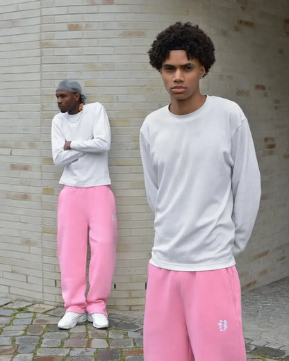 Streetwear Hoodie Sets Mens Y2K Straight Sweatpants Fashion Embroidery Logo Suits Casual High Street Couple Training Suit.