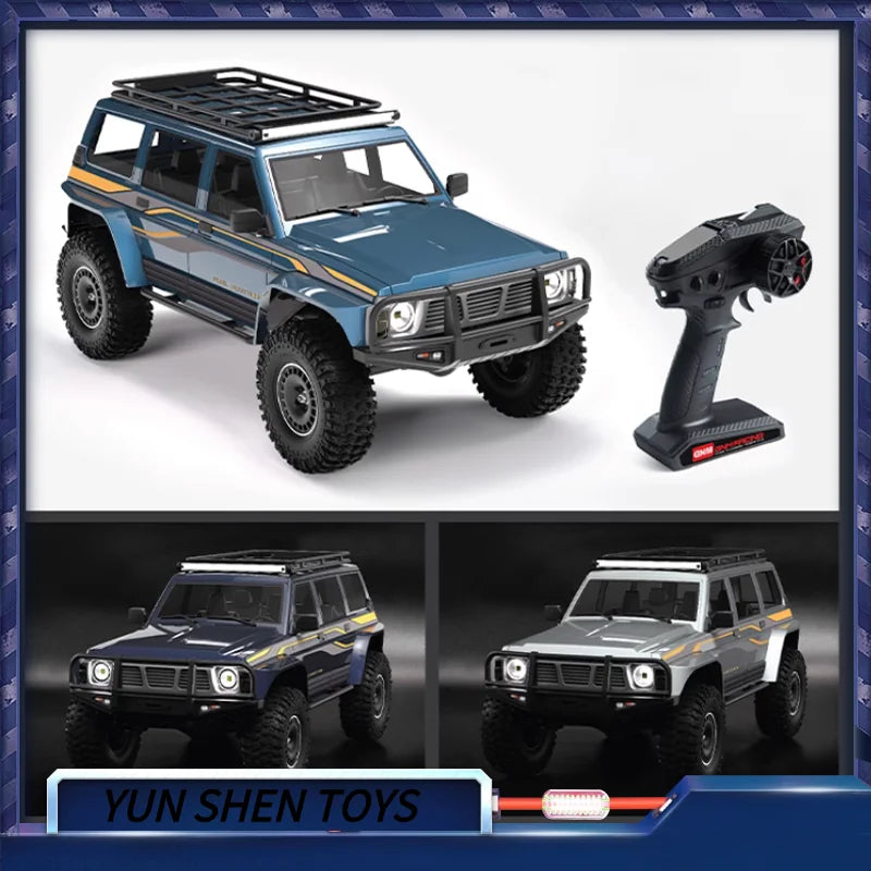 New Yikong Yk4107 1/10 Full Scale Rc Remote Control Start Tank U-Turn Model Super Large Climbing Vehicle Lcg Chassis 4wd Toy.