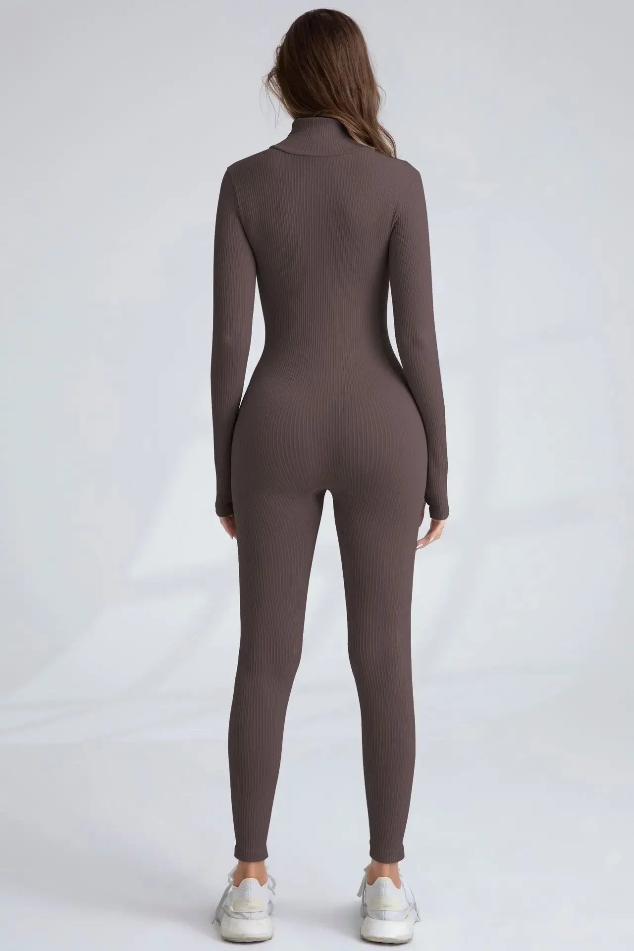 Seamless Zipper Women's Yoga Suit Quick Dry Fitness Running Sportswear Cross-Border European American Style Autumn/Winter.