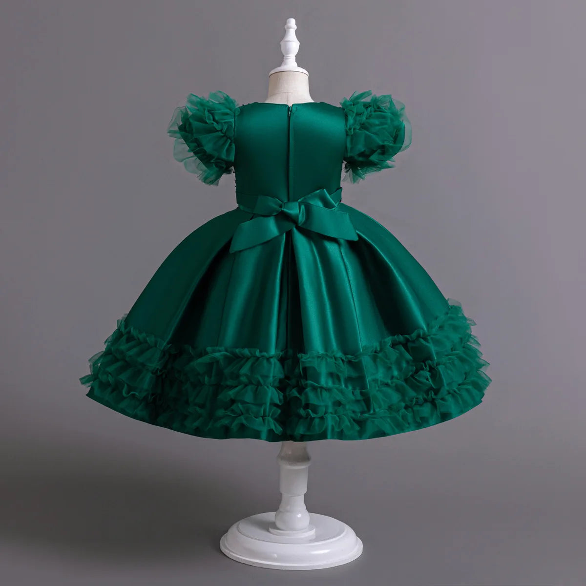 Hetiso Mädchen Pailletten Prinzessin Kleid flauschige Tutu Ärmel Geburtstags feier Leistung Hochzeit Ballkleid Kinder Kleider 3 6 8 10 Jahre.