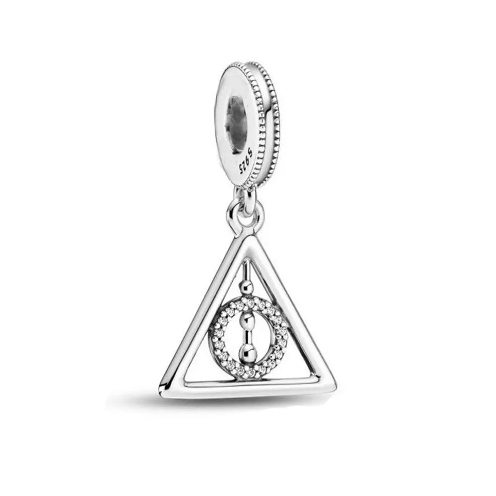100% 925 sterling silver Disney Charm Harry Potter beads suitable for original DlY bracelet, women's fashion gift