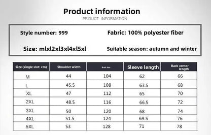 Men's thick cotton sportswear stand collar open collar outdoor casual jacket warm clothing autumn and winter jacket.