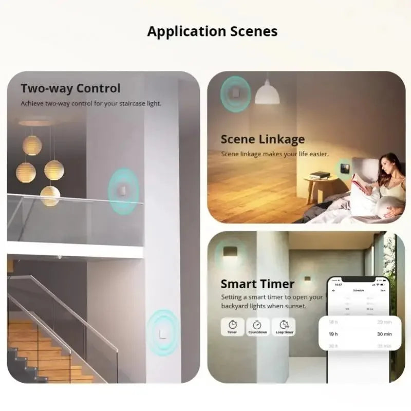 SONOFF ZBminiL2 ZigBee Smart Switch mit eWeLink APP Sprachsteuerung von Yandex Alice Alexa Google Home Assistant Salute Smart Home.
