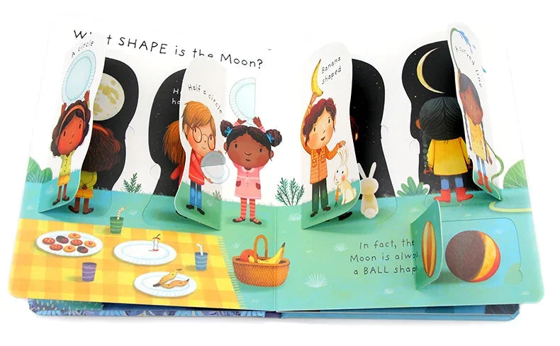 Kids Scientific Knowledge Learning Picture Books Usborne English Daily Knowledge Reading Book Early Educational Montessori