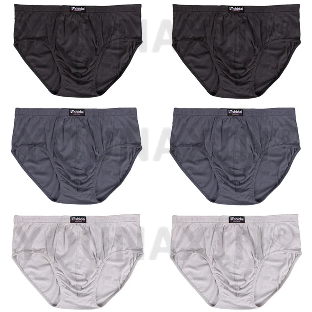 6 Stück große Slips große Unterwäsche für Männer Unterhosen Baumwolle Jungen Höschen Unterwäsche Männliche Schlüpfer XL 2XL 3XL 4XL 5XL 6XL 7XL 8XL