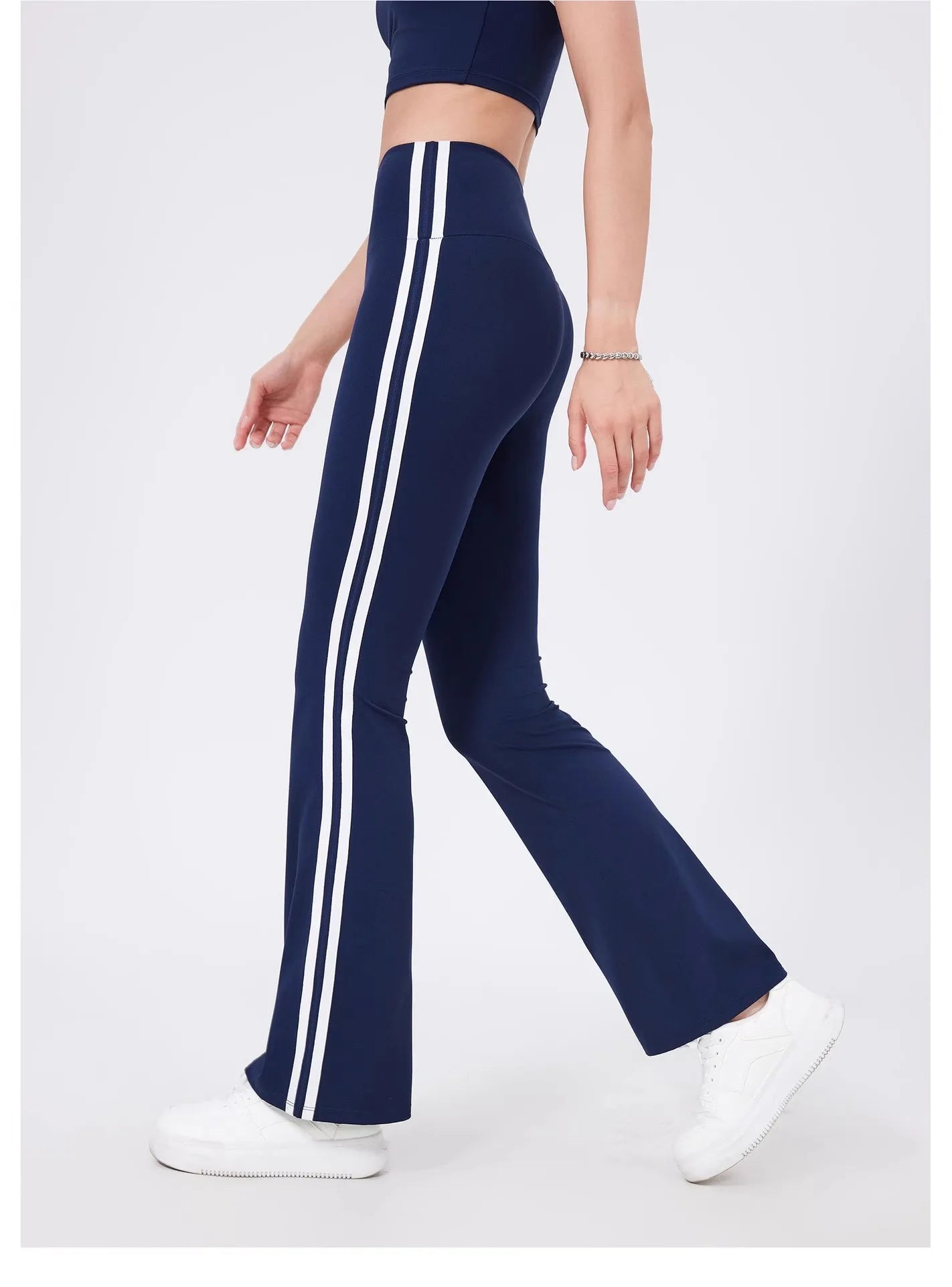 Women's High Waist Yoga Pants Flared Sport Leggings Workout Flared Leggings Casual Wear Comfortable Activewear Gym Leggings.