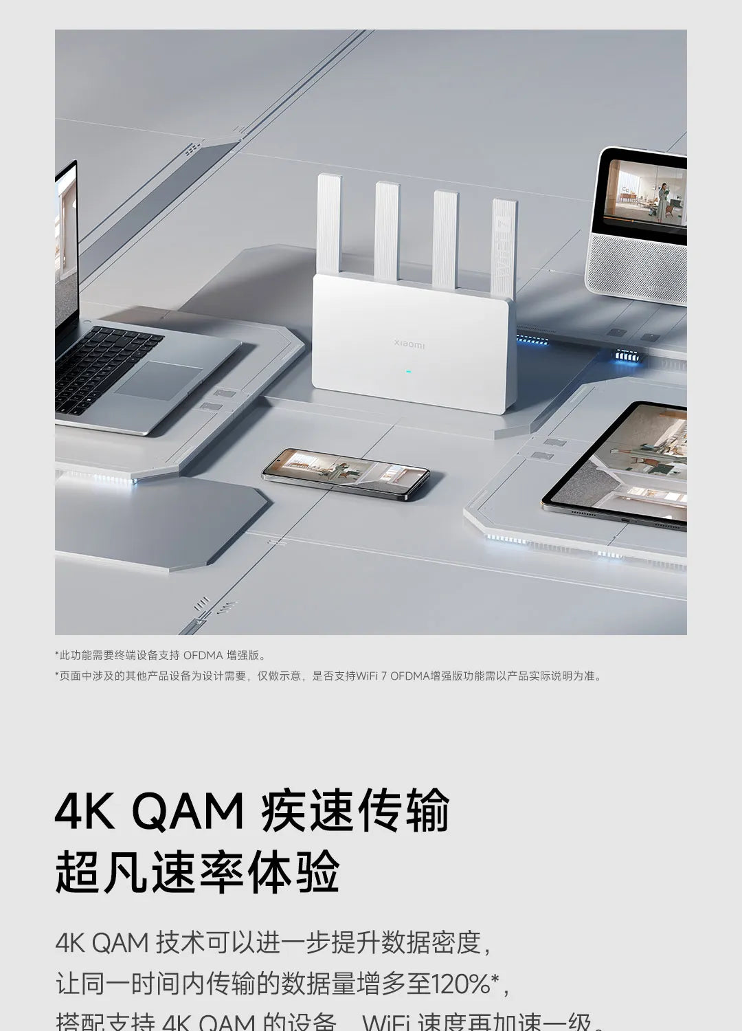 Xiaomi Router BE3600 WiFi 7 Dual-Band Qualcomm quad-core Gaming Acceleration 3570Mbps Dual WAN LAN Mesh Network Repeater VPN.