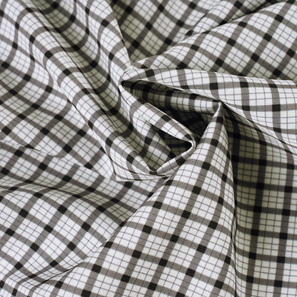 2025 Autumn Winter Women Vintage Long Sleeve Checkered Shirt Design Crop Blouse Y2k 2000s Top Stylish High Street Gyaru Coquette