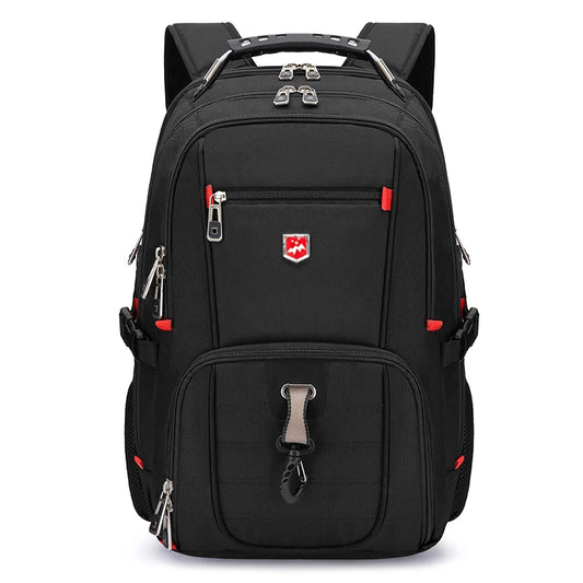 Wasserdichte 20-Zoll-Laptop-Rucksäcke USB-Lade Schultasche Diebstahlsicherer Herren-Rucksack Reiserucksack Männlicher Mochila Hohe Kapazität.