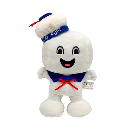Marshmallow Man and Slimer stuffed Vintage Ghostbusters 3 Stay Puft Plush Bank Sailor stuffed Plush Toy Dollhristmas Gift 20CM.